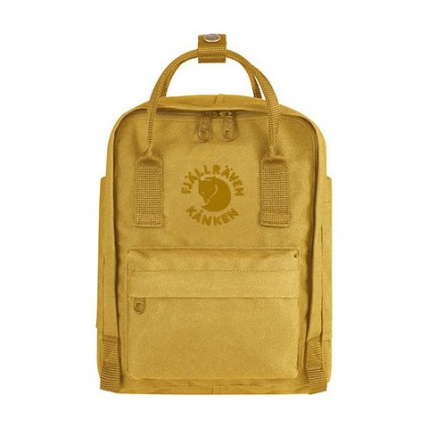 瑞典Fjallraven Kanken Mini 復古後背包 小型方型書包-芥末黃