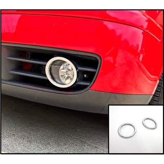 圓夢工廠 VW 福斯 POLO 9N 改裝 鍍鉻銀 車燈框 霧燈框 前保桿 霧燈罩 飾貼 臺灣製造 品質保固