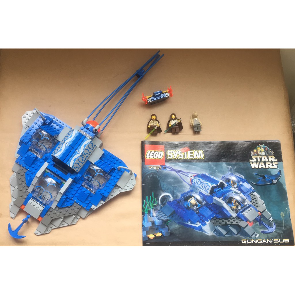 樂高 Lego 7161 Star Wars 剛耿潛水艇(星際大戰/歐比王/恰恰賓克斯)