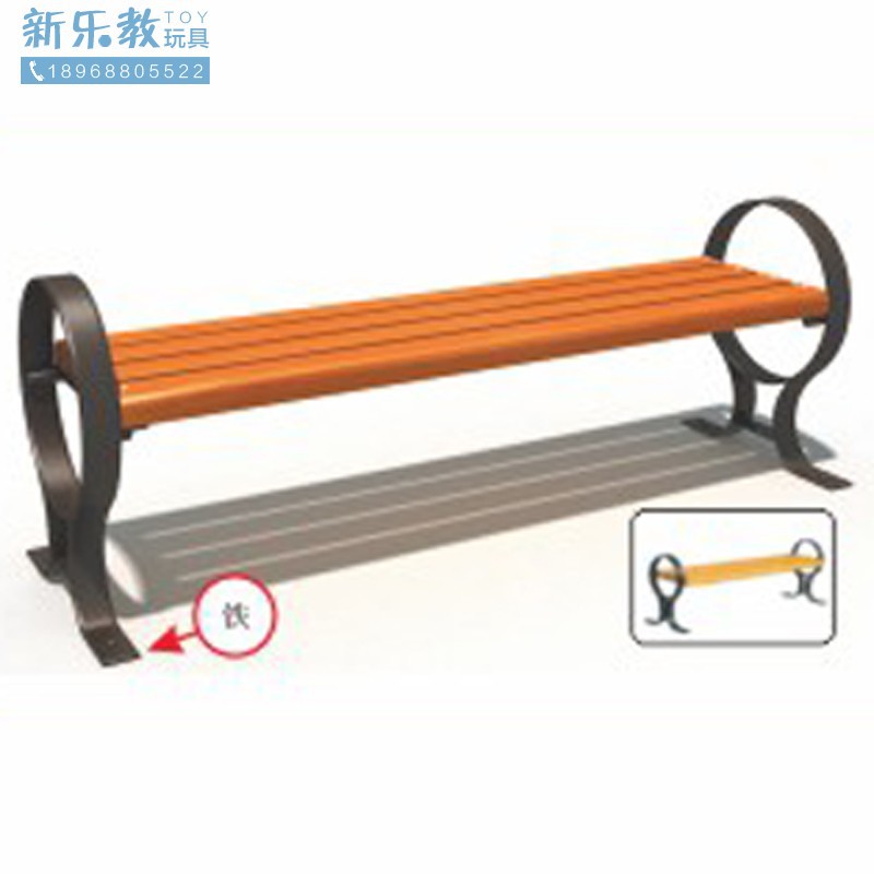 兒童玩具 戶外小區公園公共場所休閑座椅木制靠背長座椅多人板凳休息椅柏禾 蝦皮購物