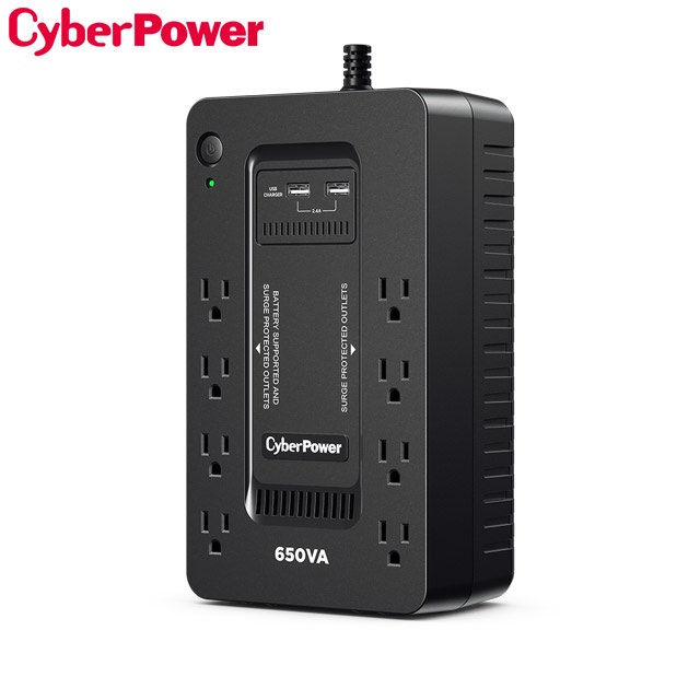CyberPower 650VA 離線式不斷電系統 CP650HGa