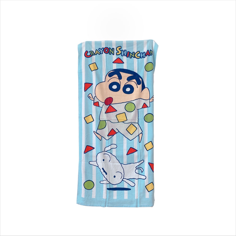 天藍小舖-蠟筆小新睡衣派對毛巾-單1款-A11111558