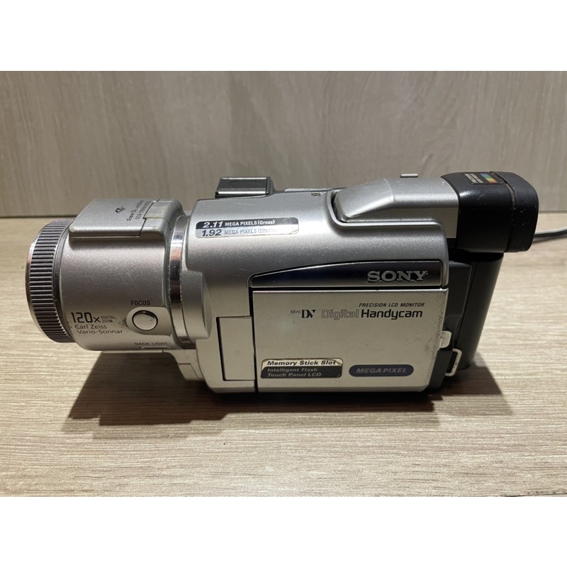 SONY 數位液晶攝錄放影機 DCR-TRV60零件機 SONY 攝影機 SONY (無法使用）零件機出售