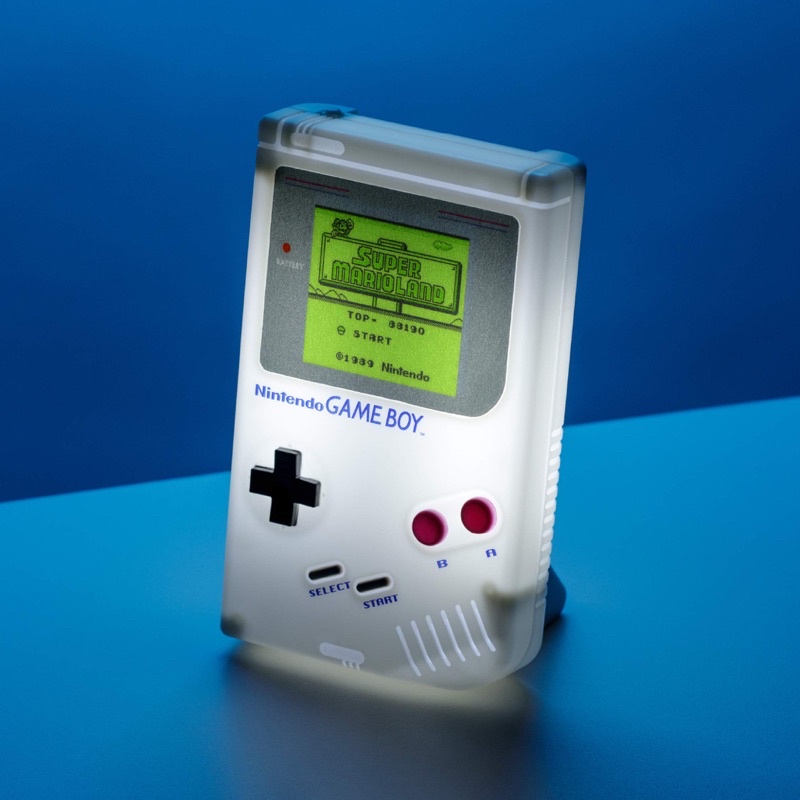 美國官方預購+現貨 任天堂 Nintendo 超級瑪利歐 官方發行Game Boy 掌上遊戲機 夜燈 GB遊戲機