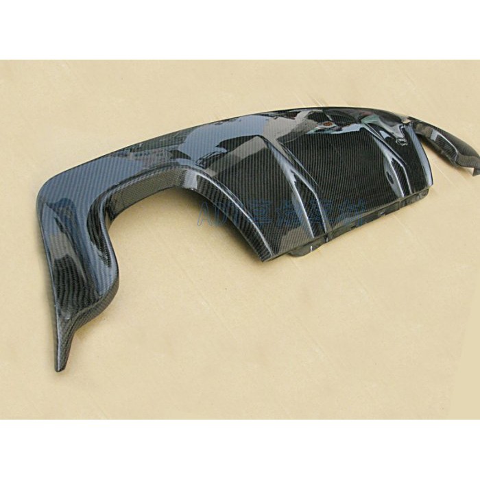 K.A.M. 寶馬 BMW E60 E61 CARBON 正卡夢 正碳纖維 後下巴 M-TECH 後保桿專用