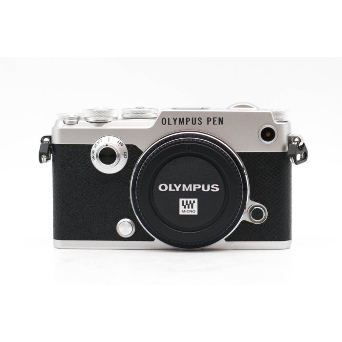 【高雄青蘋果3C】Olympus PEN-F 銀 單機身 2030萬 單眼相機 無充電器 #41859