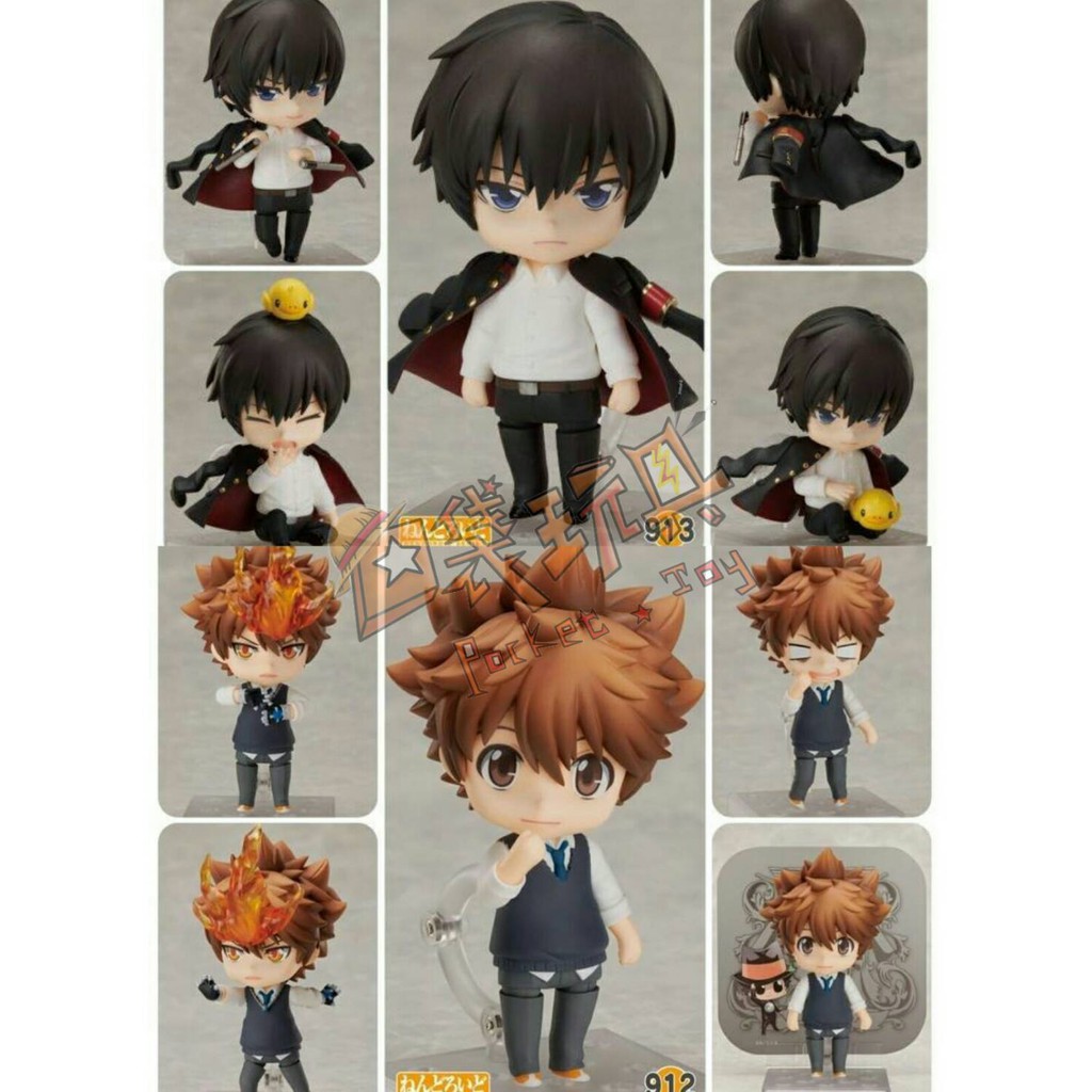 【口袋玩具】現貨 代理版 GSC 黏土人 家庭教師HITMAN REBORN 澤田綱吉 雲雀恭彌 一組售