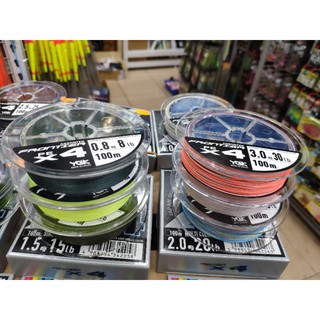 限量賣完為止猛哥釣具 YGK FRONTIER PE X4 4股編織 PE線 釣魚線 100M 路亞 磯釣 釣蝦釣魚