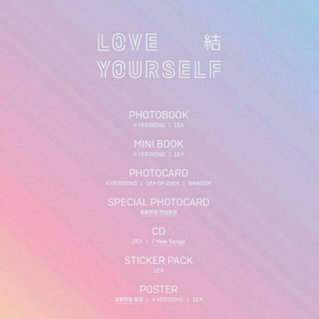 ＜現貨＞BTS LOVE YOURSELF 結 ANSTER 空專