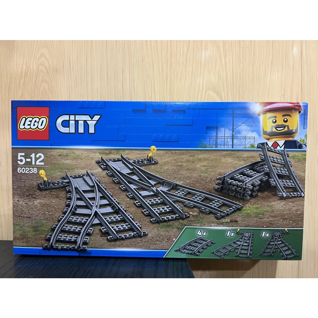 JCT- LEGO樂高 City系列 切換式軌道 60238