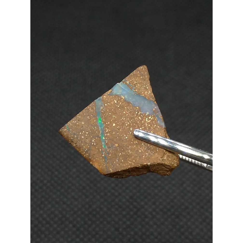 礫背蛋白石 Boulder Opal 澳洲 遊彩 裸石