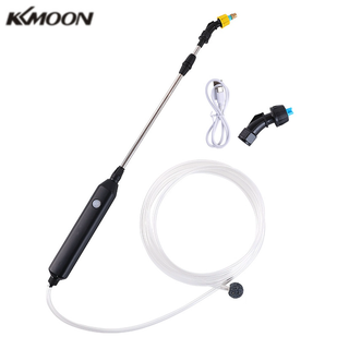 Kkmoon 手持式電動噴霧機便攜式自動電動先生實用家用植物澆水噴霧機霧化水柱可調