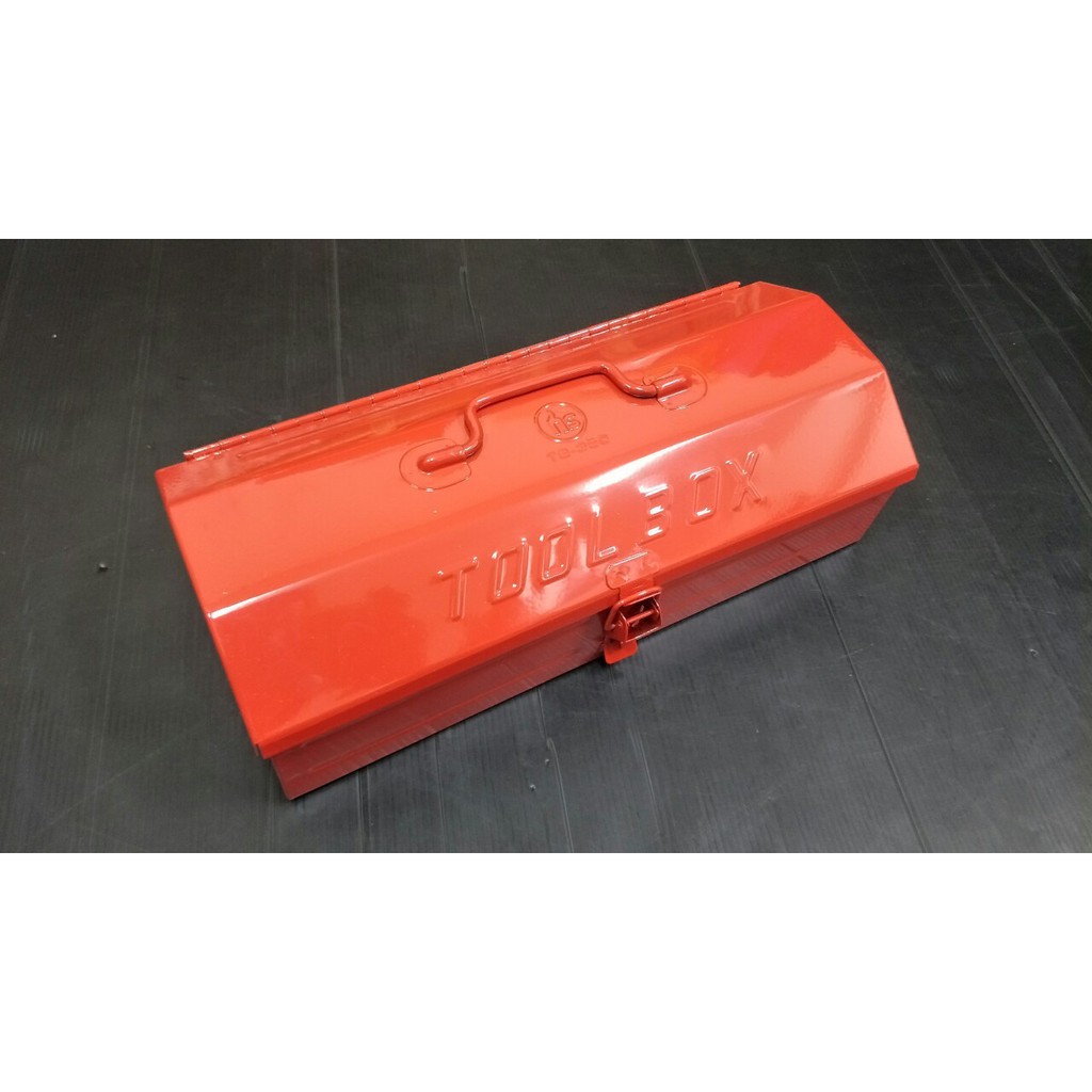 秒殺款 Tb 350 鐵製工具箱紅色工具盒手提工具箱特小型