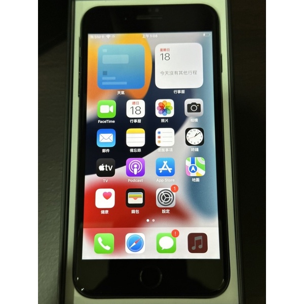Apple iPhone 7 Plus i7+ 約8成新 耀石黑 128G 女用機 使用功能正常