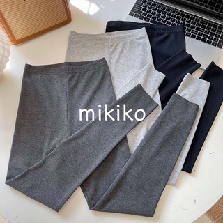 下身出清｜螺紋緊身彈力打底褲【B20412】秋冬 坑條 不修邊 刺繡 素色 緊身 修身 打底褲 百搭 瑜伽褲 內搭褲