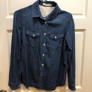 日本品牌OLIVE des OLIVE牛仔襯衫