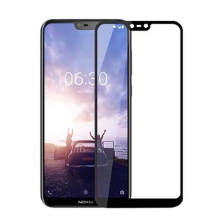 Nokia 6.1 Plus 全膠滿版玻璃貼 Nokia 6.1 PLUS 保護貼 Nokia TA-1099 鋼化玻璃