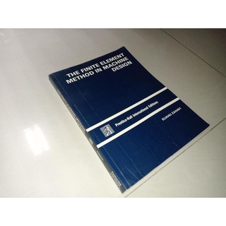 The finite element method in machine design 有劃記 1992 KE 二手書