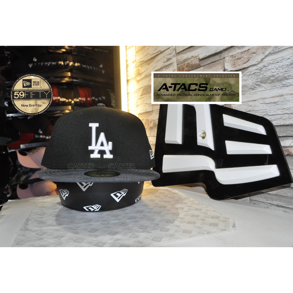 特價New Era MLB LA Dodgers ATacs 59Fifty 洛杉磯道奇聯名ATACS戰鬥品牌全封尺寸帽