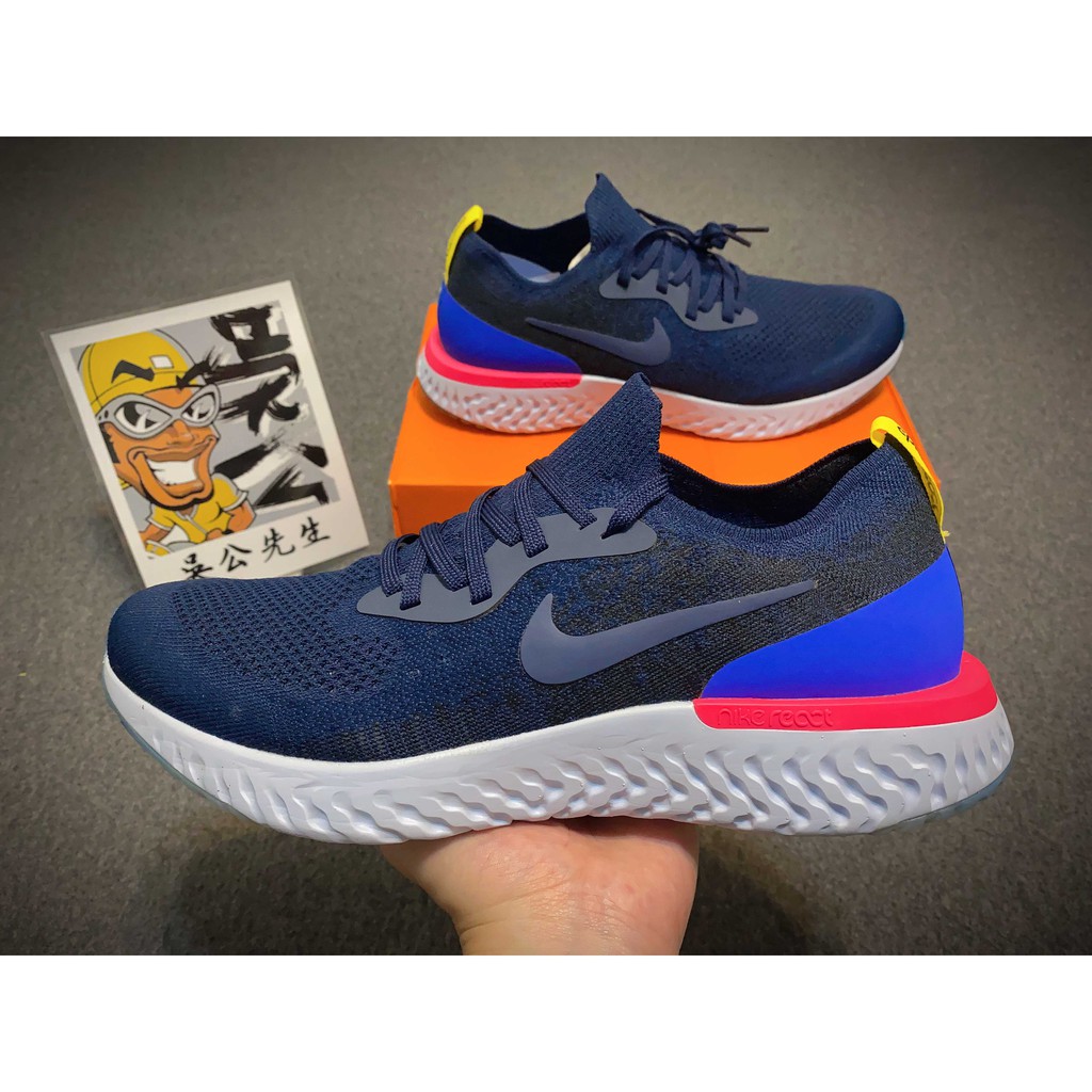 Nike Epic React Flyknit藍 拍賣 評價與ptt熱推商品 2021年5月 飛比價格