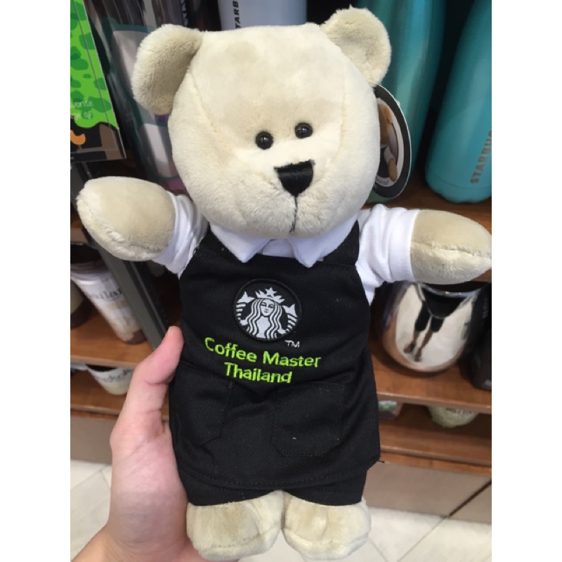 泰國🇹🇭星巴克Starbucks黑圍裙熊