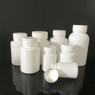 臺灣現貨 PE白色固體塑膠瓶 塑膠瓶 塑膠罐 分裝瓶 PE 白色瓶 小藥瓶 密封瓶 樣本瓶 避光瓶