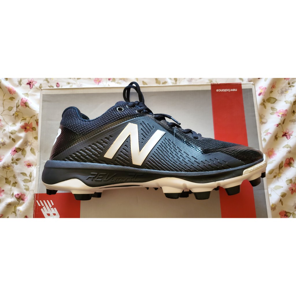 NB NEW BALANCE 棒壘球膠釘鞋 PL4040K4 黑色D版