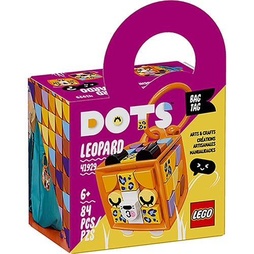 LEGO樂高 LT41929 行李吊牌-豹_DOTS豆豆系列