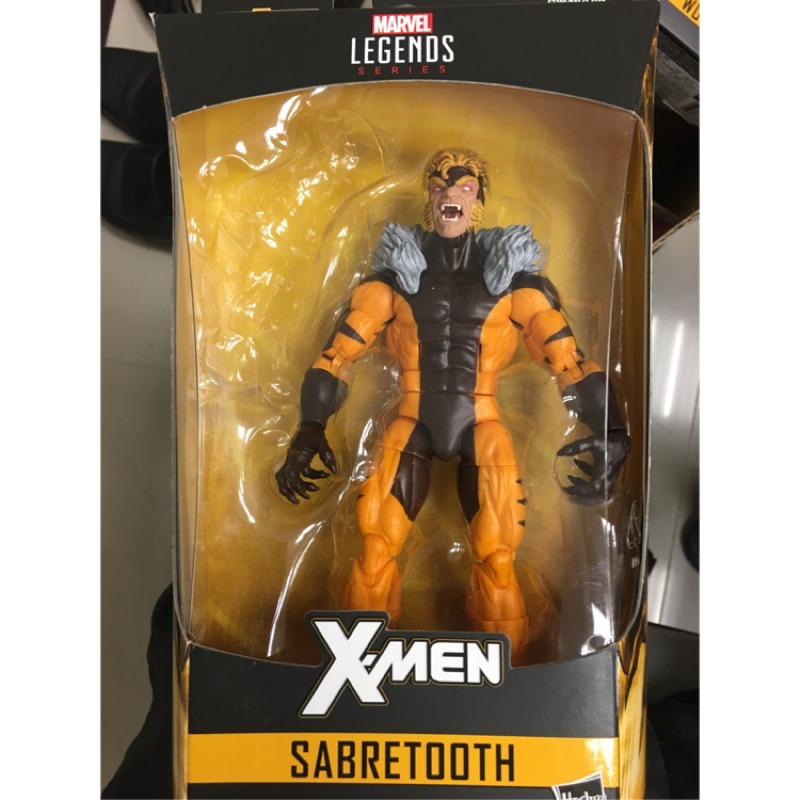 社團限定Marvel legends 天啟套 劍齒虎 全新無baf