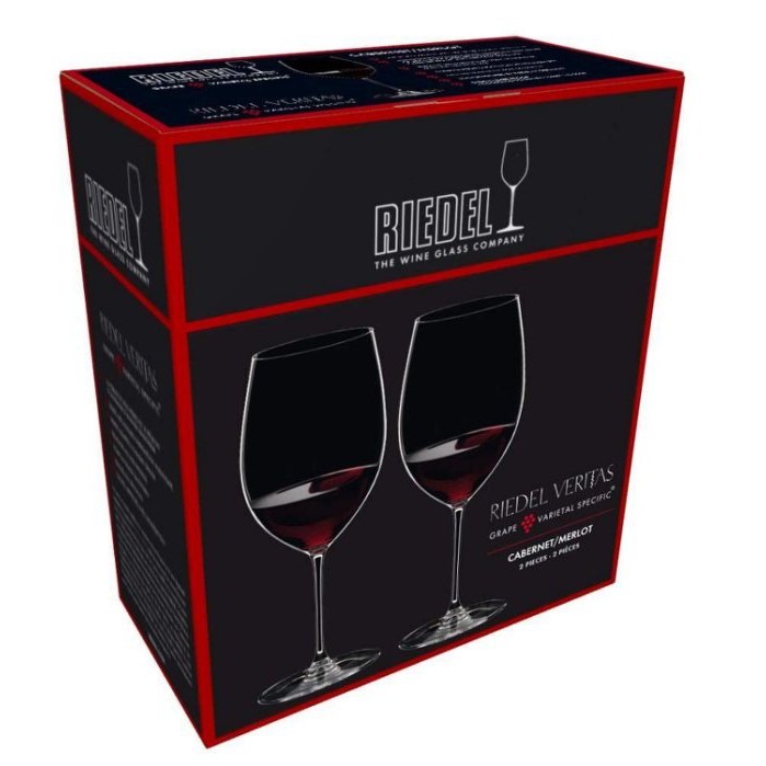 Riedel VERITAS 系列 CABERNET/MERLOT 紅酒杯 625ml-2入 6449-0 水晶杯 葡萄