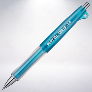 日本 PILOT 百樂 Dr. Grip 0.5mm 搖搖自動鉛筆: 透明藍