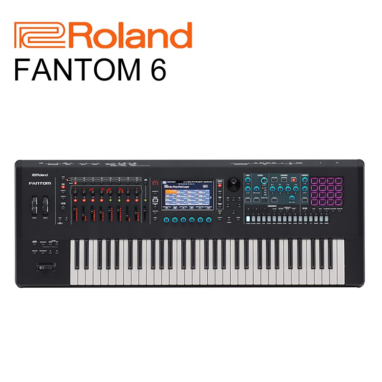 Roland 樂蘭 Fantom 6 旗艦級 61鍵合成器 音樂工作站 小叮噹的店