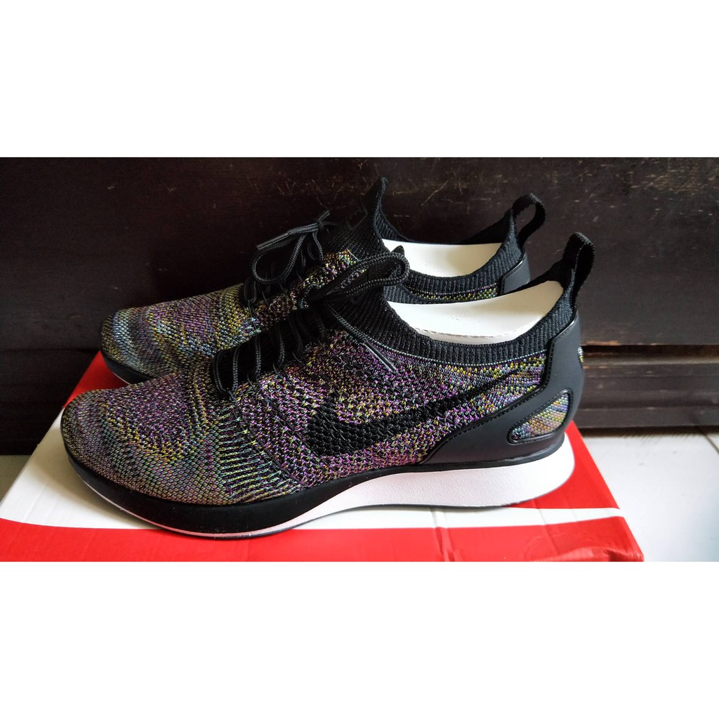 全新 台灣公司貨 NIKE air zoom mariah flyknit racer 編織 瑪麗亞 彩虹-us11