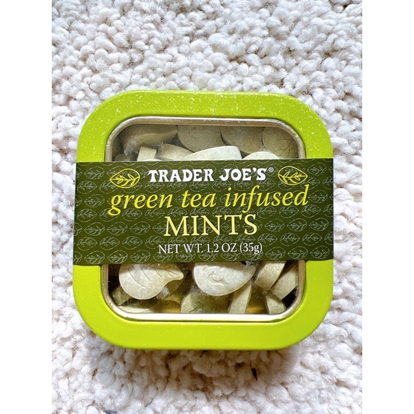 🔥現貨在台🔥TRADER JOE’S 綠茶薄荷糖 印度奶茶 green tea infused MINTS 🇺🇸美國代購