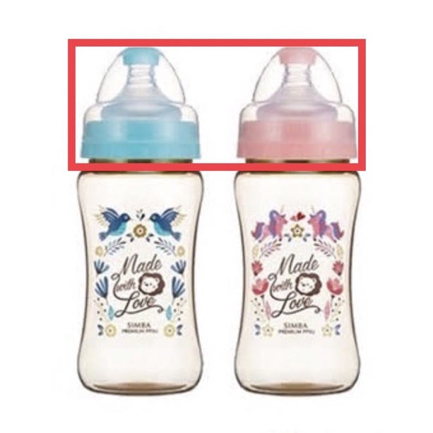 「奶嘴瓶蓋組」現貨 小獅王 simba桃樂絲 PPSU寬口奶瓶 360ML