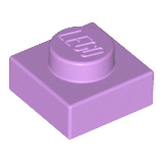 樂高 Lego 中 薰衣草色 1x1 顆粒 薄板 薄片 3024 Medium Lavender Plate