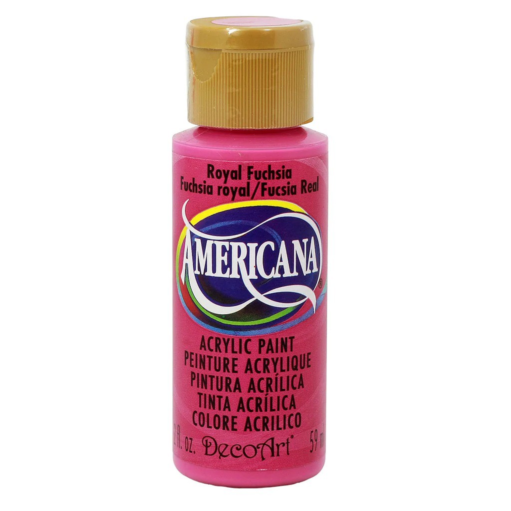 DecoArt 皇家紫紅色 Royal Fuchsia 59 ml Americana 壓克力顏料 - DA151 美國