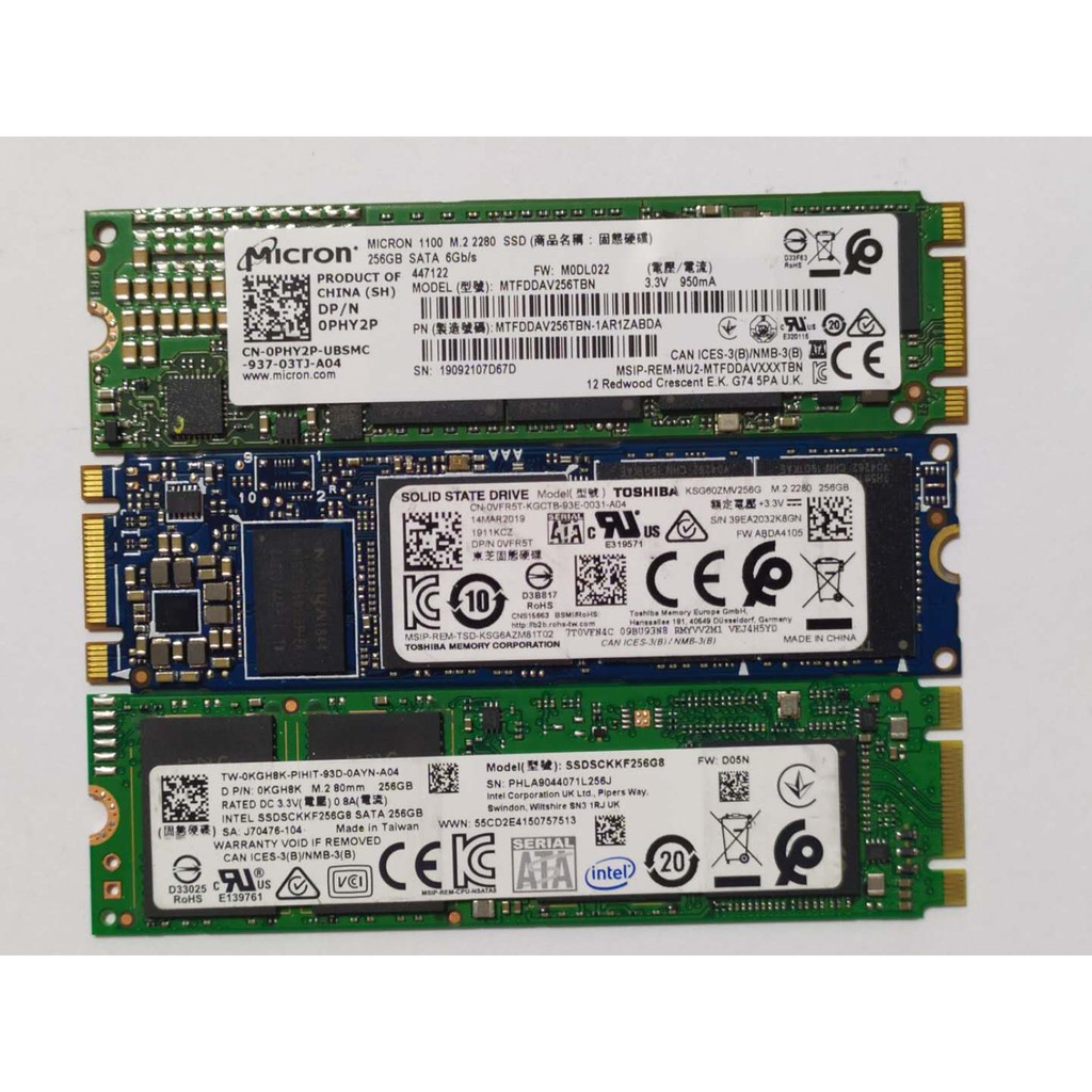 固態硬碟SSD SATA NGFF 256G 240G M.2 拆機良品保固90天256GB | 蝦皮購物