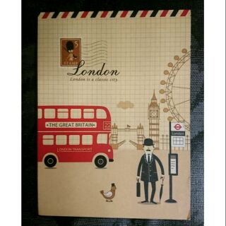 British Style 英倫風便利貼冊