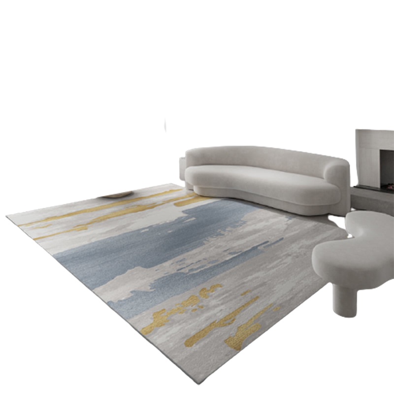 北歐風幾何地毯客廳沙發茶幾墊現代簡約家用臥室滿鋪床邊毯可定制
