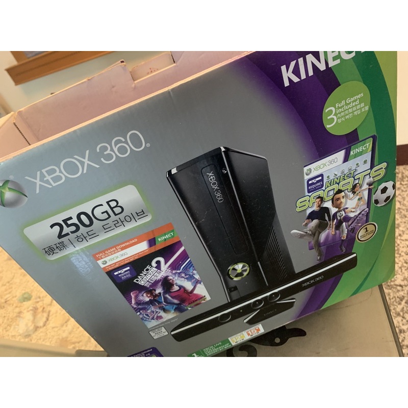 25％OFF】 xbox360s 250GB KINECT ソフト11本+4本 ダウンロード
