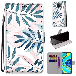 20款圖案 時尚彩繪皮套 紅米 Redmi Note 9 Pro Max 手機殼 Note9 Pro 掀蓋保護殼 掛繩翻