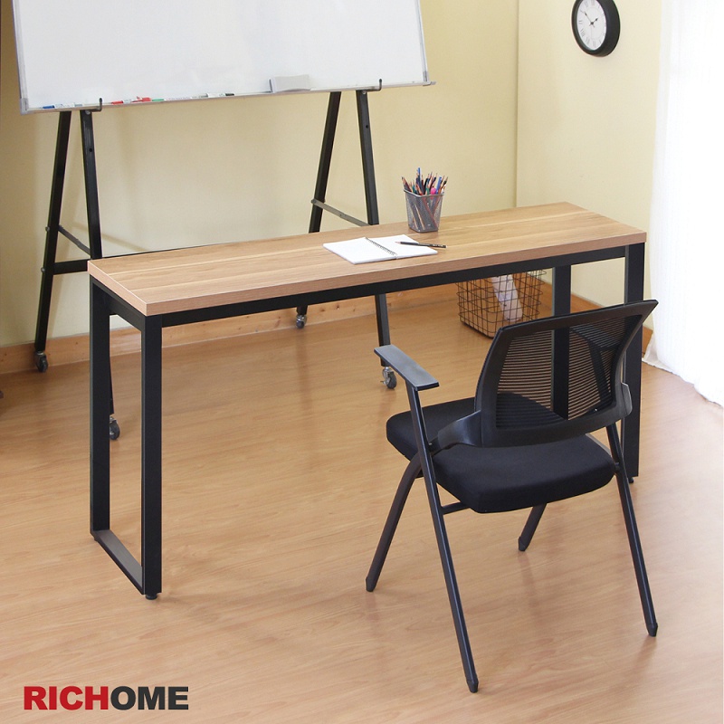 RICHOME   DE266 實用工作桌(160X40CM)(可調式腳墊)  辦公桌  工作桌   電腦桌   辦公桌