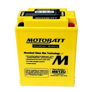 MOTOBATT MB12U AGM 電瓶 強效機車電池 大型重機 YB12AA YB12ALA 12N124A