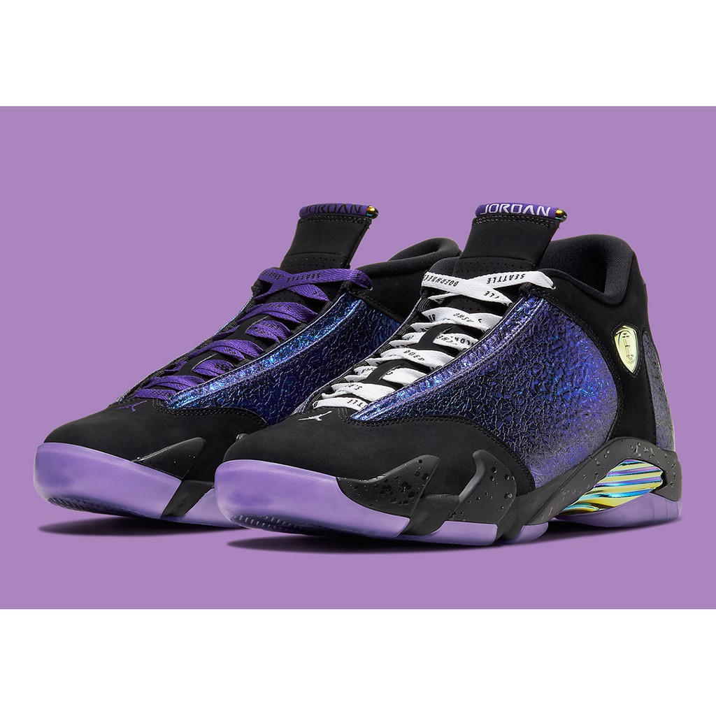 【紐約范特西】預購 AIR Jordan 14 Retro Doernbecher CV2469-001 雙色鞋帶