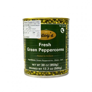 荷蘭 DANY'S 青胡椒粒 綠胡椒粒 濕綠胡椒粒 Fresh Green Peppercorns 850g