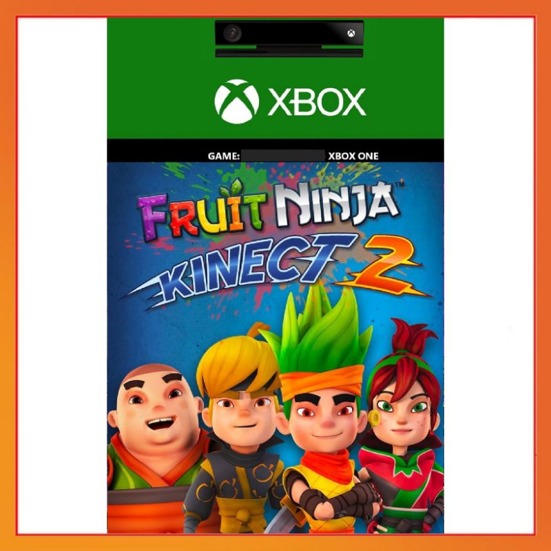 【官方序號】英文 XBOX ONE  Kinect 水果忍者 水果忍者2 fruit ninja Kinect 體感遊戲