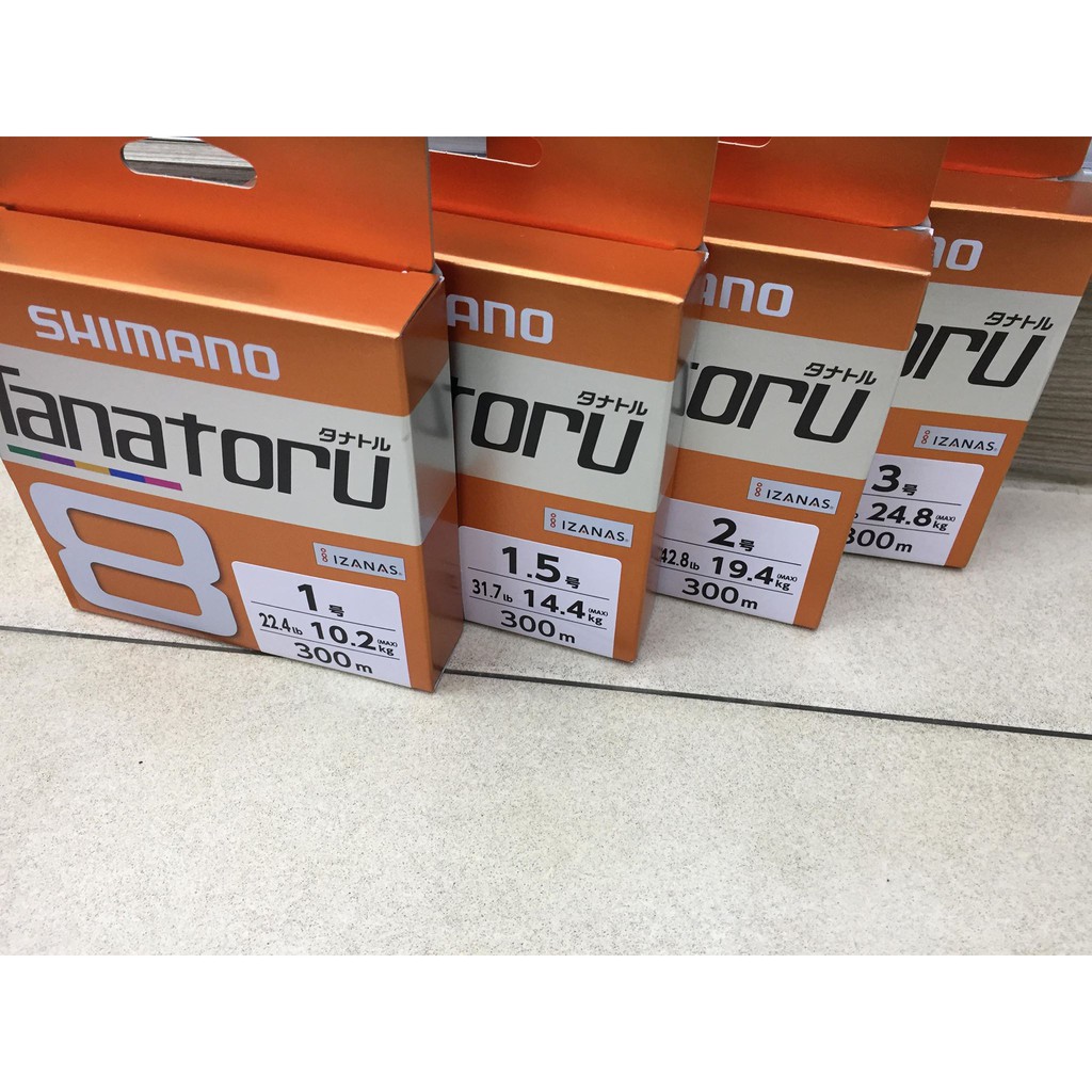 五豐釣具 Shimano很強的8股pe線300米tanatoru タナトール8 Pl F78r 蝦皮購物
