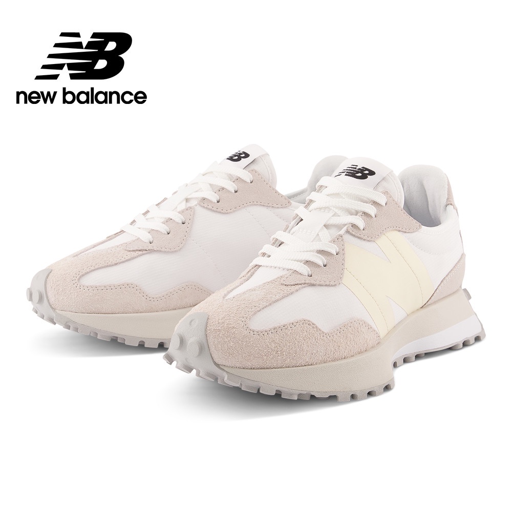 【New Balance】 NB 復古運動鞋_女性_奶黃杏_WS327EO-B楦 327