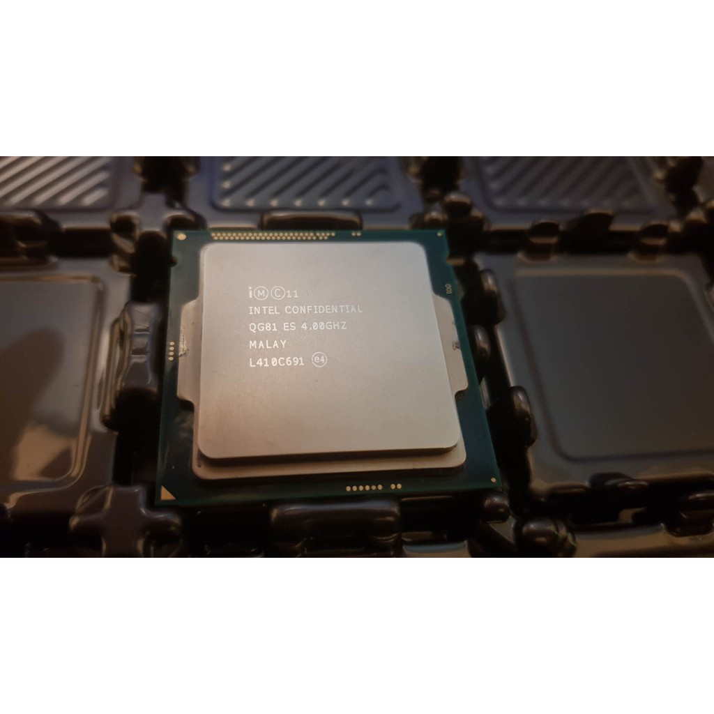 英特爾Intel  CPU處理器  I7-4790K(QS)正顯